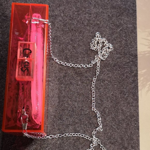 Sam Edelman Neon Pink Plastic Purse - Picture 7 of 7